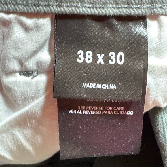 Men's Express Slim Fit Gray Denim Jeans - Picture 10 of 12